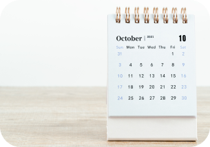 Table calendar and Card calendar